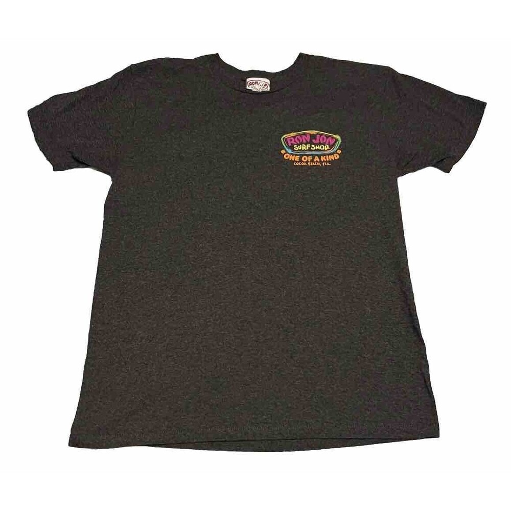 Ron Jon Surf Shop Cocoa Beach Florida T Shirt Sz Medium Gray “One Of A Kind”